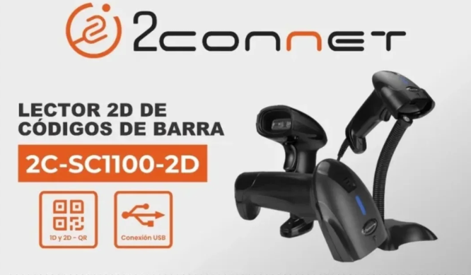 lector de codigo de barra 2CONNET